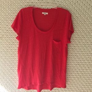 Madewell linen tee